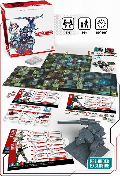 画像集 No.001のサムネイル画像 / 「Metal Gear Solid: The Board Game」が2024年5月発売へ。予約で“メタルギアREX”大型ミニチュアとグラフィックノベルが付属する