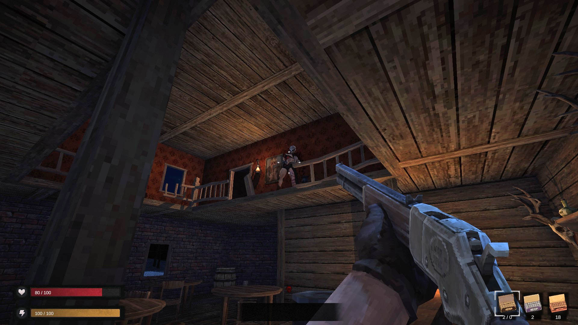 「Blood West」の24時間限定無料配布をEpic Gamesストアで実施中。クトゥルフと西部劇を融合したホラーFPS