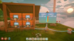 画像ギャラリー No.003のサムネイル画像 / テクノロジーと自然が共存する未来の世界が舞台。サバイバルクラフト「ソーラーパンク:天空の島」,発売日が6月8日に決定