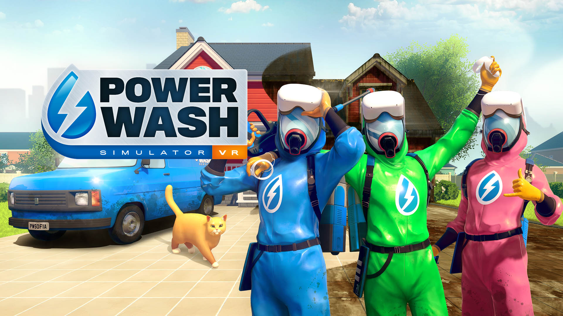 VRで高圧洗浄を体験しよう!『PowerWash Simulator VR』発表