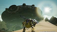 画像集 No.018のサムネイル画像 / 「SAND LAND」のゲーム版が登場。鳥山 明テイストあふれる戦車やロボットを乗り回して砂漠の世界で暴れまわれ