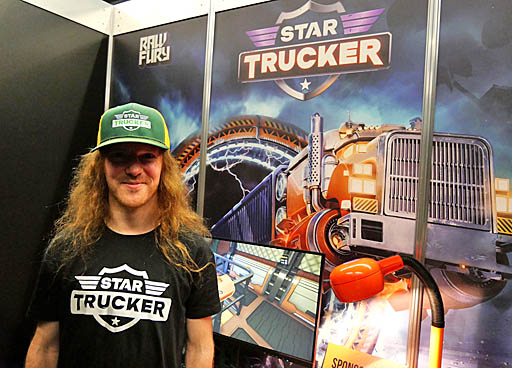 ���������꡼ No.002�Υ���ͥ������ / ��gamescom�ϱ��������ˤ����ȥ�å���ž�����Star Trucker�ס�������ư����֤Ȥ�̵���򿮤ʤɡ��ǿ��ǥ�ǳ�ǧ�Ǥ������Ǥ�����å�