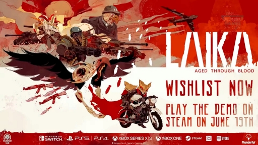 画像ギャラリー No.001のサムネイル画像 / ポストアポカリプス世界をバイクで駆け巡る“モーターヴァニア”なアクションゲーム,「Laika: Aged Through Blood」の最新映像が公開に