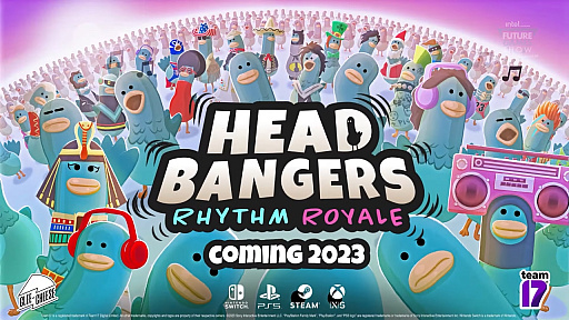 画像ギャラリー No.009のサムネイル画像 / 鳩が首を振っているのは音楽でノリノリだからって知ってた? バトロワ×リズムACT×鳩のゲーム「Headbangers: Rhythm Royale」が発表に