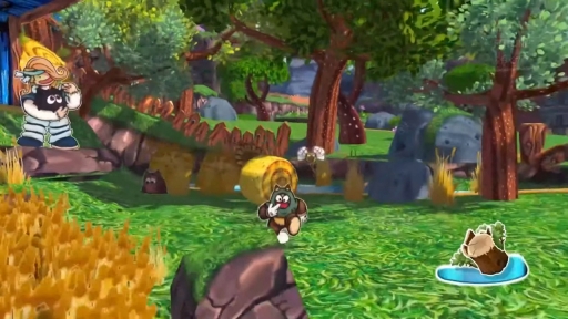 画像ギャラリー No.004のサムネイル画像 / コピペで世界の平和を取り戻せ。手書き風のコミカルなキャラクターが特徴のアドベンチャー,「Ruffy and the Riverside」は2023年冬リリース