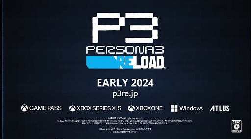 画像ギャラリー No.006のサムネイル画像 / ペルソナシリーズ新作「ペルソナ3 リロード」が発表に。2024年初頭発売予定