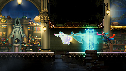 画像ギャラリー No.004のサムネイル画像 / 「クリスマス・キャロル」のスクルージがイケオジに変身。新作メトロイドヴァニア「Ebenezer and The Invisible World」のデモ版公開