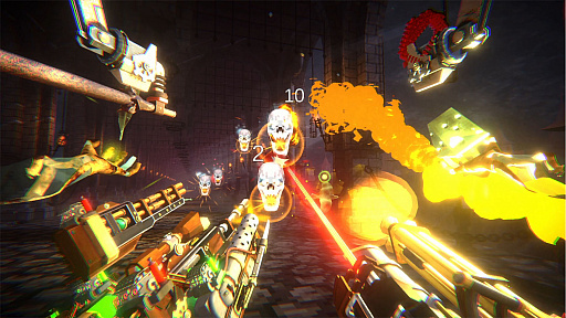 画像ギャラリー No.003のサムネイル画像 / 撃って撃って撃ちまくるFPS「Vampire Hunters」のアーリーアクセス版がSteamでリリース。大量の武器を積み上げて敵を殲滅しよう