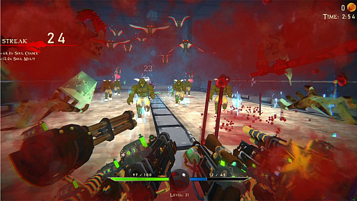 画像ギャラリー No.004のサムネイル画像 / 撃って撃って撃ちまくるFPS「Vampire Hunters」のアーリーアクセス版がSteamでリリース。大量の武器を積み上げて敵を殲滅しよう