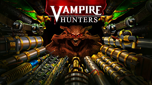画像ギャラリー No.005のサムネイル画像 / 撃って撃って撃ちまくるFPS「Vampire Hunters」のアーリーアクセス版がSteamでリリース。大量の武器を積み上げて敵を殲滅しよう