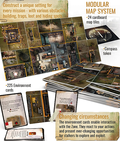 ꡼ No.001 | 4ʬФɸۤ򽸤᤿S.T.A.L.K.E.R. The Board GameפϡڤʥݡͥȤο̥Ū