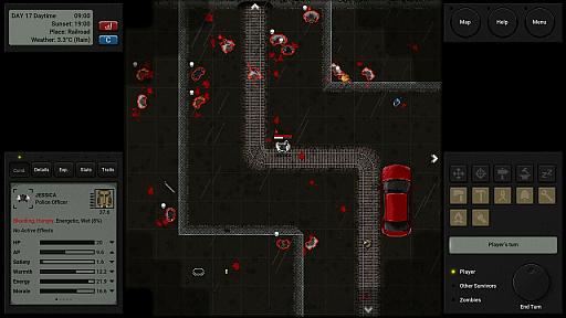 ���������꡼ No.003�Υ���ͥ������ / Steam�ǹ�ɾ���Υ��������������饤����Terminus: Zombie Survivors�פ����ܸ�ɽ�����б���1��1�Ĥι�ư�˿��Ť�Ƚ�Ǥ�������