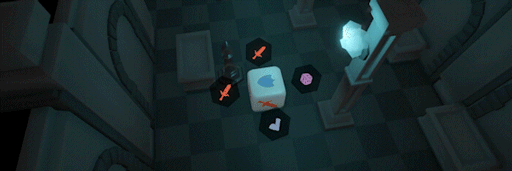 画像ギャラリー No.001のサムネイル画像 / 転がる方向が攻略のカギ。6面ダイスが主役のターン制アクションストラテジー「Battle for the Board」,Steamストアページを公開