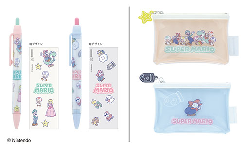 画像ギャラリー No.009のサムネイル画像 / サンスター文具,「スーパーマリオ」シリーズとコラボした文具雑貨シリーズを1月下旬より順次発売