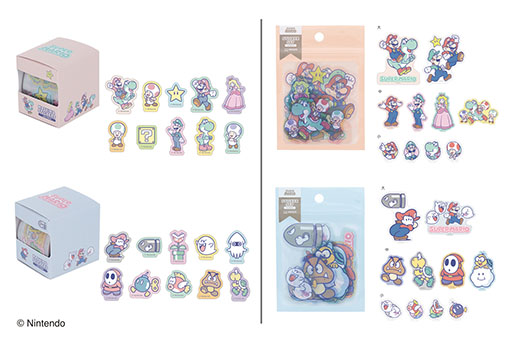 画像ギャラリー No.012のサムネイル画像 / サンスター文具,「スーパーマリオ」シリーズとコラボした文具雑貨シリーズを1月下旬より順次発売