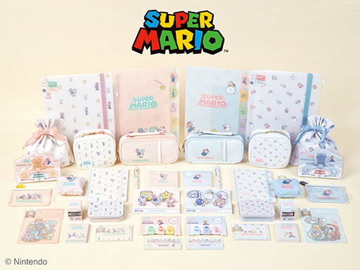 画像ギャラリー No.016のサムネイル画像 / サンスター文具,「スーパーマリオ」シリーズとコラボした文具雑貨シリーズを1月下旬より順次発売