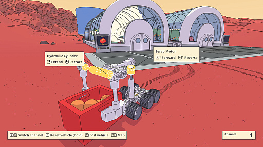 画像ギャラリー No.004のサムネイル画像 / 火星を舞台にした荷物運搬系シム「Mars First Logistics」,アーリーアクセス版をSteamでリリース