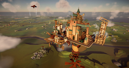 画像ギャラリー No.003のサムネイル画像 / 浮遊感がたまらない空中都市建設シム「Airborne Empire」,アーリーアクセス版を2024年内にリリース予定