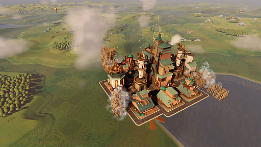 画像ギャラリー No.004のサムネイル画像 / 浮遊感がたまらない空中都市建設シム「Airborne Empire」,アーリーアクセス版を2024年内にリリース予定