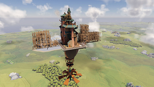 画像ギャラリー No.007のサムネイル画像 / 浮遊感がたまらない空中都市建設シム「Airborne Empire」,アーリーアクセス版を2024年内にリリース予定