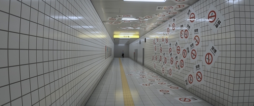 画像ギャラリー No.007のサムネイル画像 / ライオンヘッド(うさぎ)さんの「8番出口」レビュー。えーあい!Steam広場