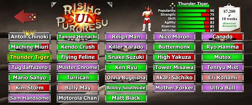 画像ギャラリー No.002のサムネイル画像 / 氷河期を生きたケブカサイさんの「Wrestling Empire」レビュー。えーあい!Steam広場