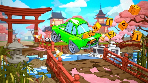 画像ギャラリー No.003のサムネイル画像 / 荷物ぶちまけながらでも走れ! 荷物運びドライビングアクション「Super Box Delivery: Beyond the Horizon」,Steamストアページを公開