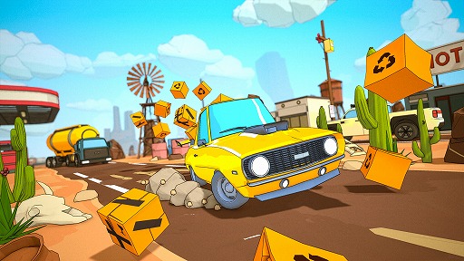 画像ギャラリー No.004のサムネイル画像 / 荷物ぶちまけながらでも走れ! 荷物運びドライビングアクション「Super Box Delivery: Beyond the Horizon」,Steamストアページを公開