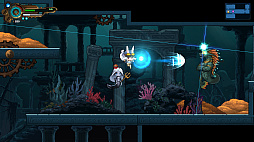 画像ギャラリー No.002のサムネイル画像 / 「Rabi-Ribi」のCreSpiritによる弾幕系メトロイドヴァニア「TEVI」の最新プレイ映像が公開に