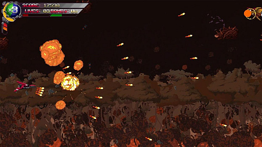 画像ギャラリー No.002のサムネイル画像 / 悪魔の弾幕量と熱いサウンドが魅力の名作STG「デビルエンジン」と,DLC「イグニッション」がセットになったコンプリートエディション,本日発売