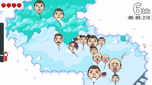 画像ギャラリー No.001のサムネイル画像 / 人頭の風船が多彩なステージを“浮き”抜ける。ローグライクレースゲーム「Balloons」,Steamストアページを公開。日本語にも対応予定