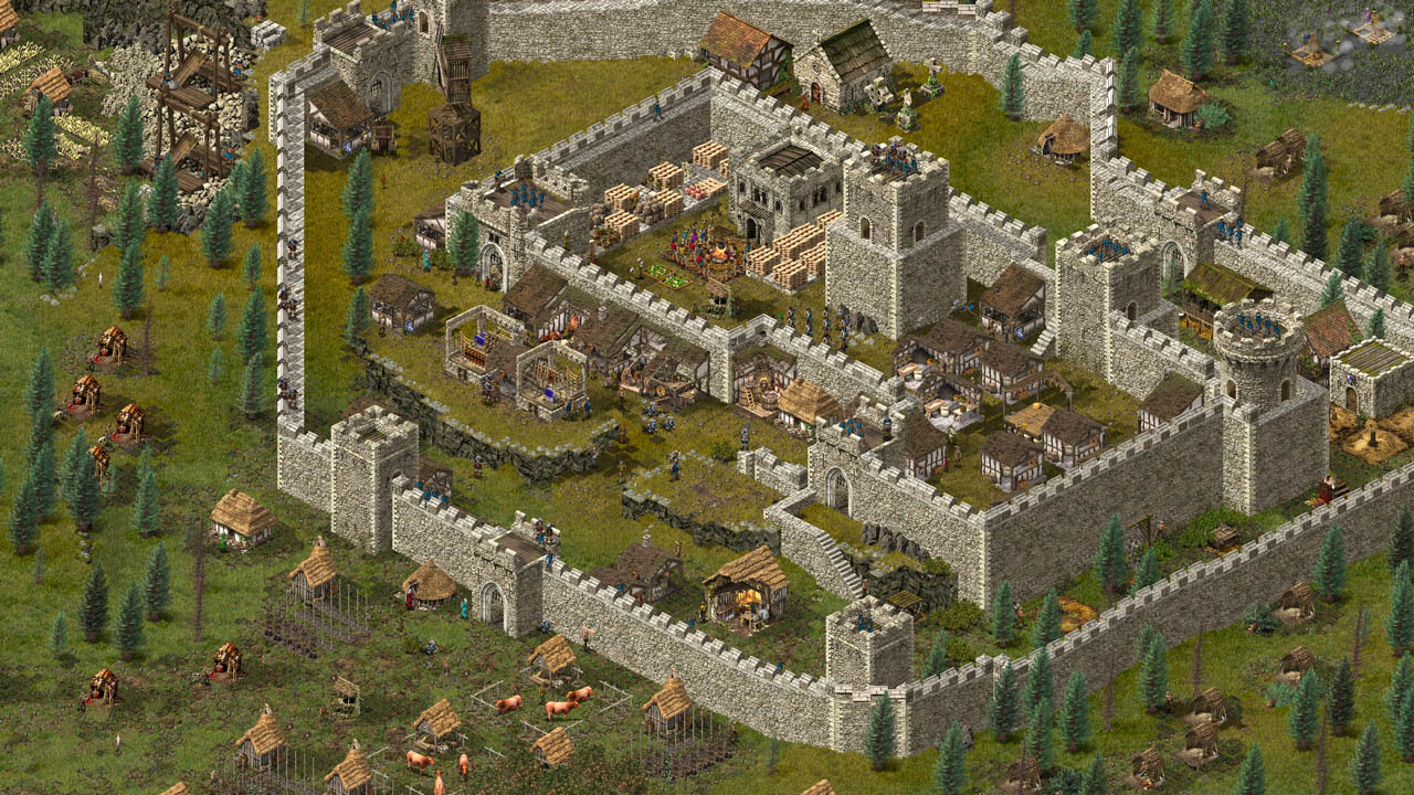 城作りに軸足を置いた名作RTS「Stronghold」のリメイク版「Stronghold 城作りに軸足を置いた名作RTS「Stronghold」のリメイク版「Stronghold