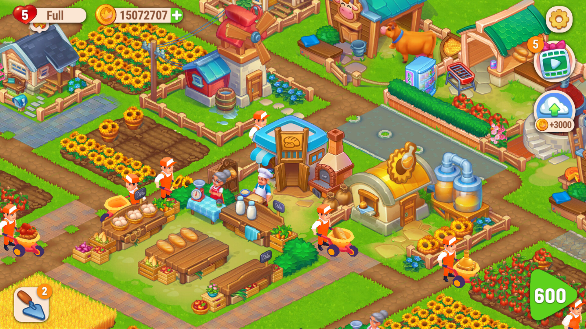 Farming Fever: Pizza and Burger Cooking Game［PC］ - 4Gamer