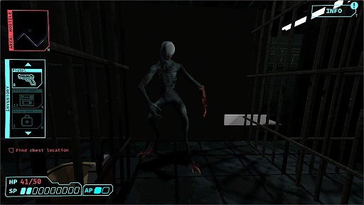 画像ギャラリー No.002のサムネイル画像 / 初期バイオ風のローポリグラフィックスが特徴のターン制ローグライク「Vultures Scavengers of Death」,無料体験版をitch.ioで公開