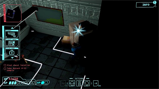 画像ギャラリー No.003のサムネイル画像 / 初期バイオ風のローポリグラフィックスが特徴のターン制ローグライク「Vultures Scavengers of Death」,無料体験版をitch.ioで公開