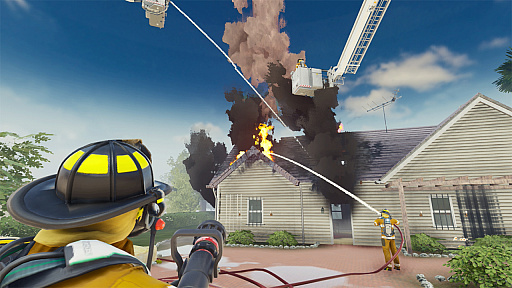 画像ギャラリー No.004のサムネイル画像 / マルチプレイに対応した消防シム「Firefighting Simulator - The Squad」,Switch版が日本語対応でリリース