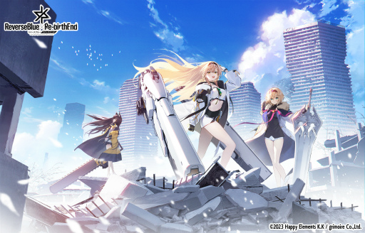 ���������꡼ No.001�Υ���ͥ������ / Happy Elements�ȥ���⥢�ˤ�봰������RPG�֥�С����֥롼�ߥ�С�������ɡפ�ȯɽ�ˡ�̤��Τ���ˡȱʱ�ɤȤʤä���ǯ������ʪ��