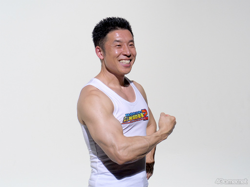 画像ギャラリー No.003のサムネイル画像 / 筋肉で地球の行く末を決める!? なかやまきんに君が出演する「デジボク地球防衛軍2」TVCM撮影現場レポート&合同インタビュー