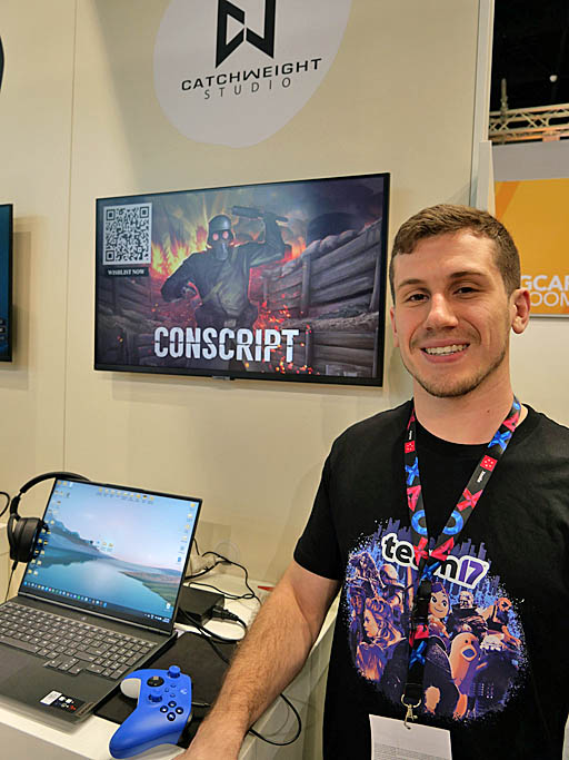 ꡼ No.002Υͥ / gamescomϹñȤǶȴCONSCRIPTפϡ1ͤγȯԤ6ǯ򤫤տȤΥХХۥ顼