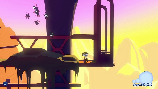 画像ギャラリー No.002のサムネイル画像 / メトロイドヴァニア風パズルアクション「Airhead」,プレイアブルデモ配信開始。小さな体に酸素を蓄える大きな頭の未知の生物が大冒険