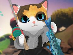 �����פ˽Ф�����ǭ���Ƥ�Τ�Ӥ�ᤴ�����ۤΤܤ�3DADV��Summer at Catmai: Fishing Purrrfected�ס�Steam���ȥ��ڡ��������