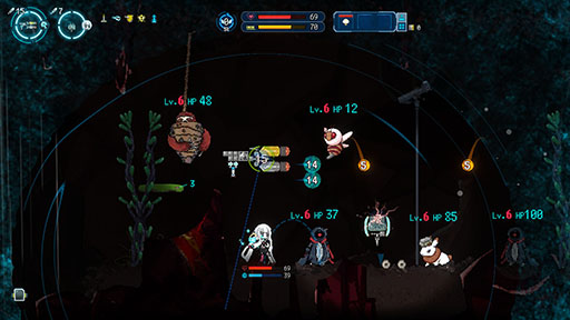画像ギャラリー No.008のサムネイル画像 / 100万階層以上の地底世界を落下しながら探索する深層墜下アクションストラテジー「Million Depth」,11月12日に発売決定