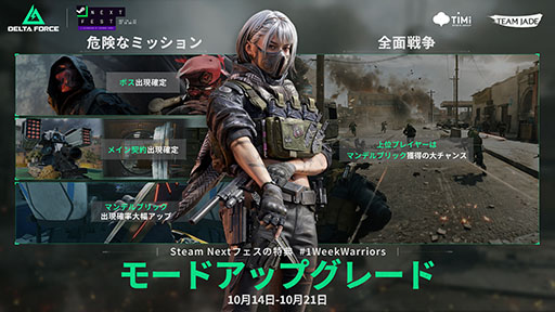 ꡼ No.006 | ƥ륷塼Delta ForceסSteam NextեǸ档٤ƤΥڥ졼ѤǤե볫