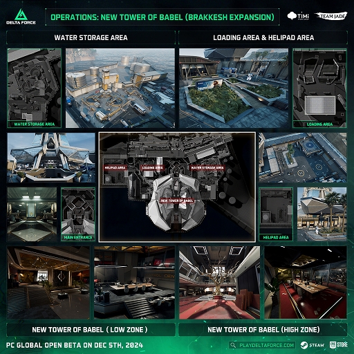 ���������꡼ No.005�Υ���ͥ������ / ��Delta Force�ס��Ѵߤˤ��Ӥ���ϥ��ƥ��ʹ��إ���ӥ뤬����ο��ޥåס֥֥饱���塧Tower of Babel�פξҲ�ȥ쥤�顼�����