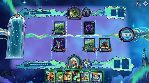 画像ギャラリー No.002のサムネイル画像 / ローグライクデッキ構築ゲーム「Looper Tactics」,新たなカード種族ヒューマンが参戦する追加DLC「Tower and Sea」を本日配信