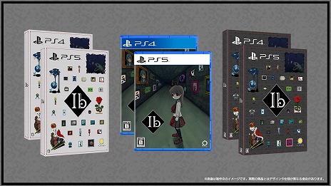 PS5/PS4版「Ib（イヴ）」が2024年3月14日発売へ。パッケージ版には