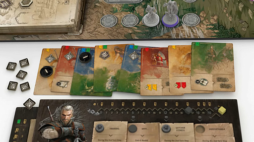 画像ギャラリー No.001のサムネイル画像 / ボードゲーム「The Witcher: Path of Destiny」のクラウドファンディング発表。ゲラルトをはじめとするキャラになりきり,自分たちで物語を紡ぐ