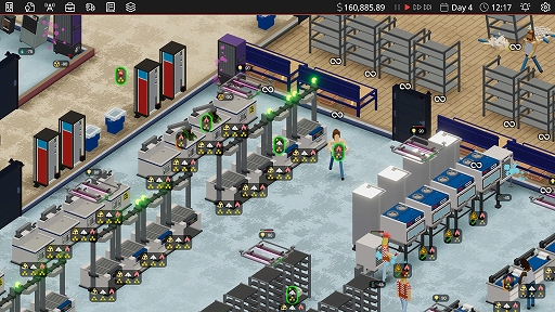 画像ギャラリー No.003のサムネイル画像 / 「Definitely Not Fried Chicken」がEpic Games Storeにて無料配布中。裏で麻薬を生産し,表のビジネスで販売ルートを確保する経営シム