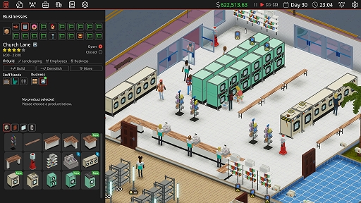 画像ギャラリー No.005のサムネイル画像 / 「Definitely Not Fried Chicken」がEpic Games Storeにて無料配布中。裏で麻薬を生産し,表のビジネスで販売ルートを確保する経営シム