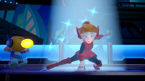 画像ギャラリー No.027のサムネイル画像 / 「プリンセスピーチ Showtime!」マーメイドやフィギュアスケーターなど,ピーチの新たな変身が4種公開に。各能力を収録した最新映像も